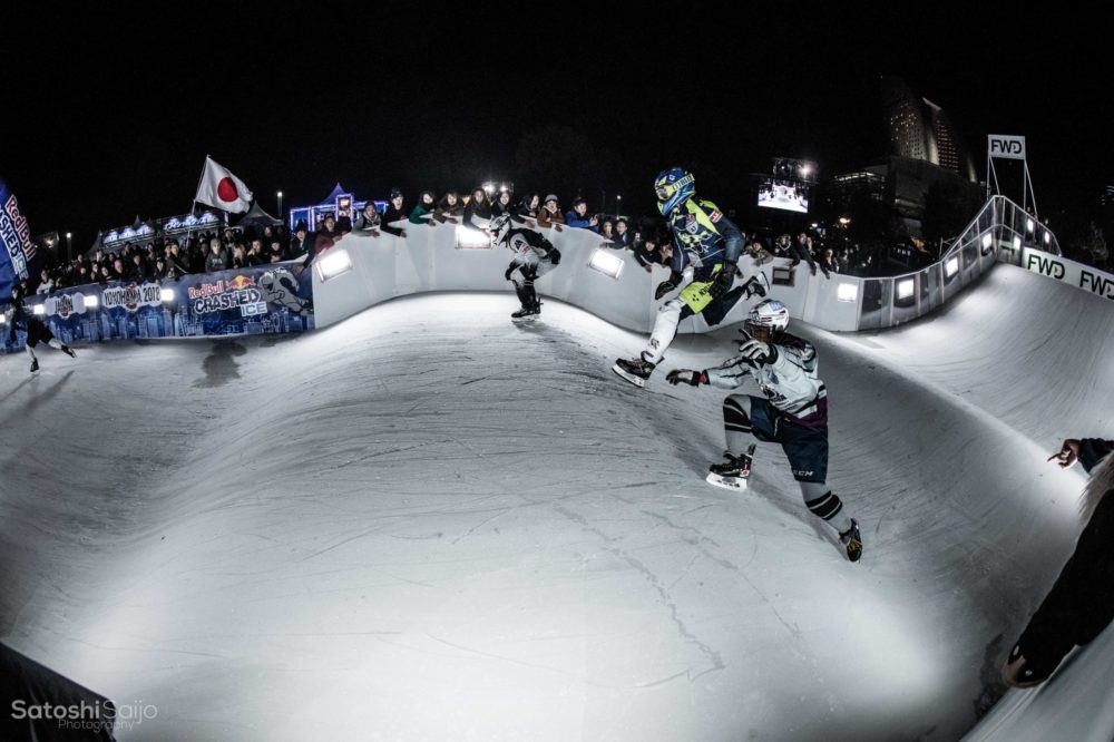 Japan Ice Cross Downhill